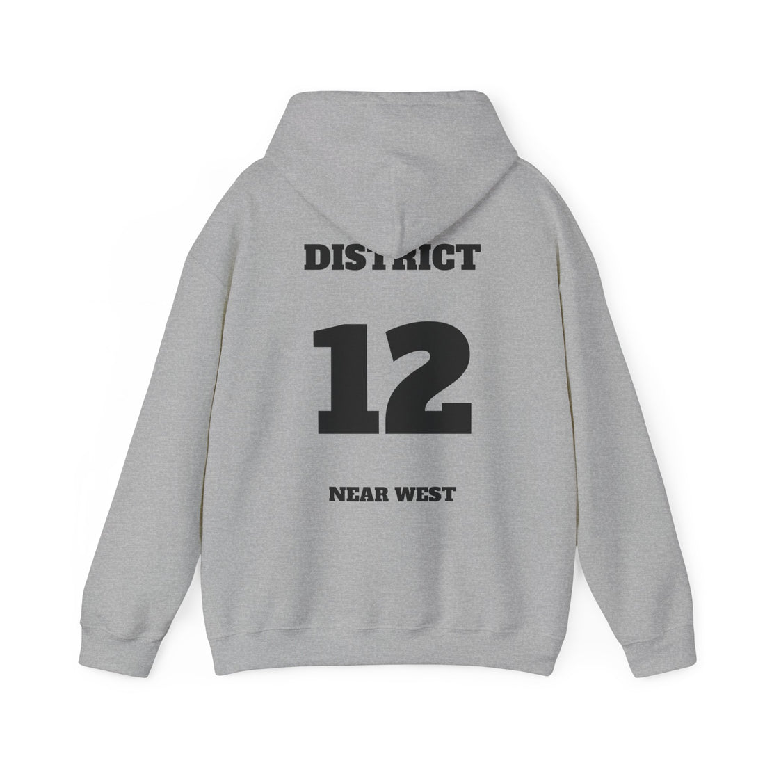 District 12- Unisex Heavy Blend™ Hooded Sweatshirt $3 donated to BANK THE BLUE, free shipping