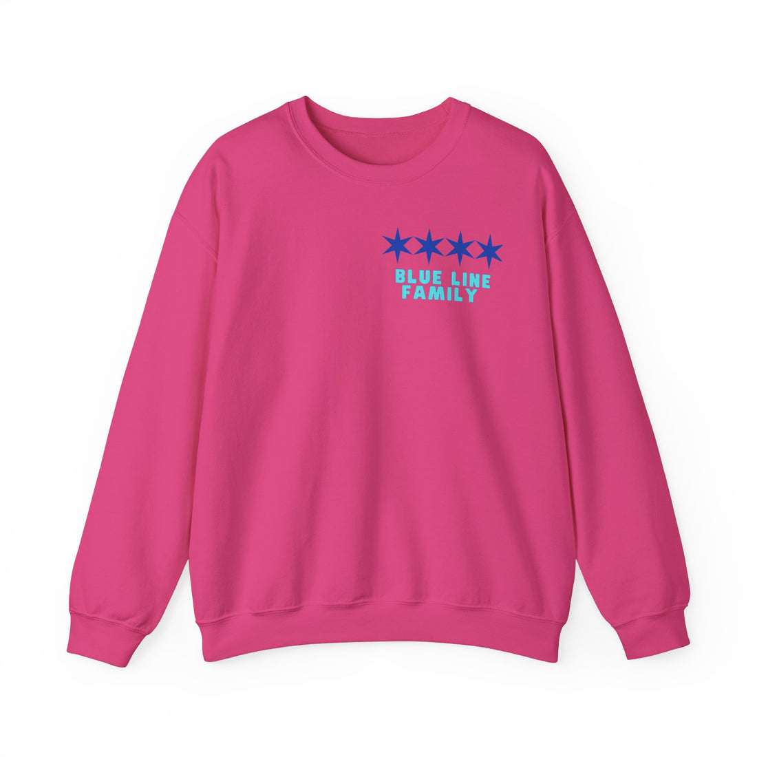 HUMANIZE THE BADGE Unisex Heavy Blend™ Crewneck Sweatshirt-ALL PROCEEDS OVER COST DONATED TO THE BREAST CANCER RESEARCH FOUNDATION
AVAILABLE UNTIL 10/30/24