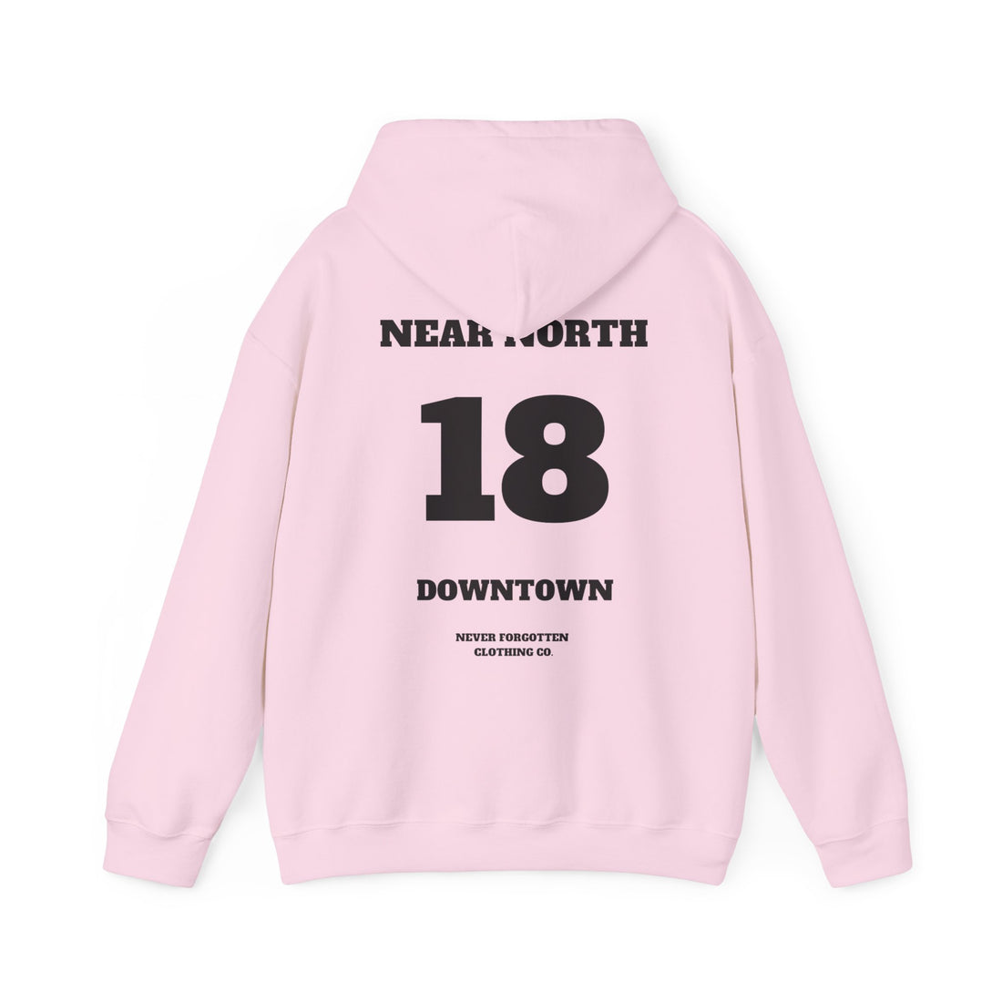 DISTRICT 18-Unisex Heavy Blend™ Hooded Sweatshirt $3 donated to bank the blue, free shipping