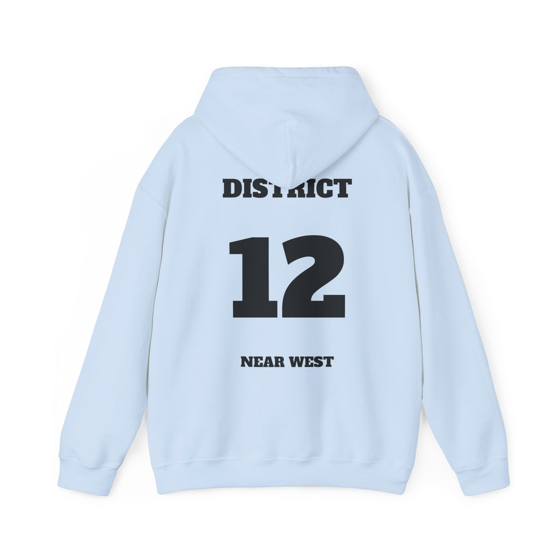 District 12- Unisex Heavy Blend™ Hooded Sweatshirt $3 donated to BANK THE BLUE, free shipping