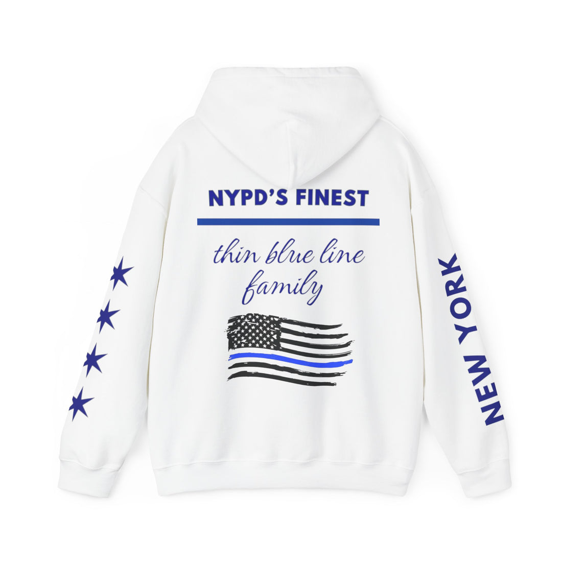 *NYPD FALLEN OFFICER Unisex Heavy Blend™ Hoodie-all proceeds go to NYC Police foundation