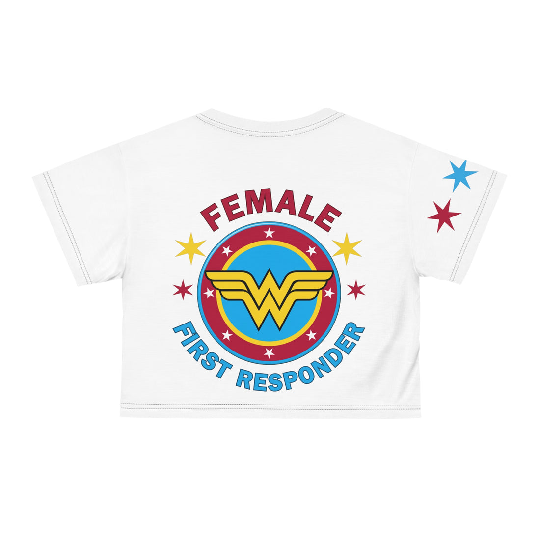 FEMALE FIRST RESPONDER Crop Tee