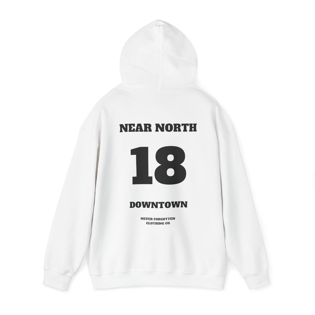 DISTRICT 18-Unisex Heavy Blend™ Hooded Sweatshirt $3 donated to bank the blue, free shipping