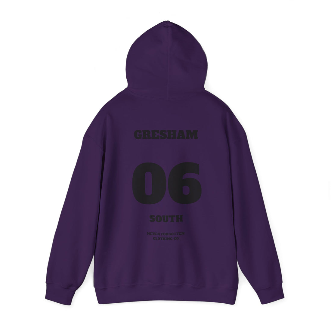 DISTRICT 06-Unisex Heavy Blend™ Hooded Sweatshirt $3 donated to bank the blue, free shipping