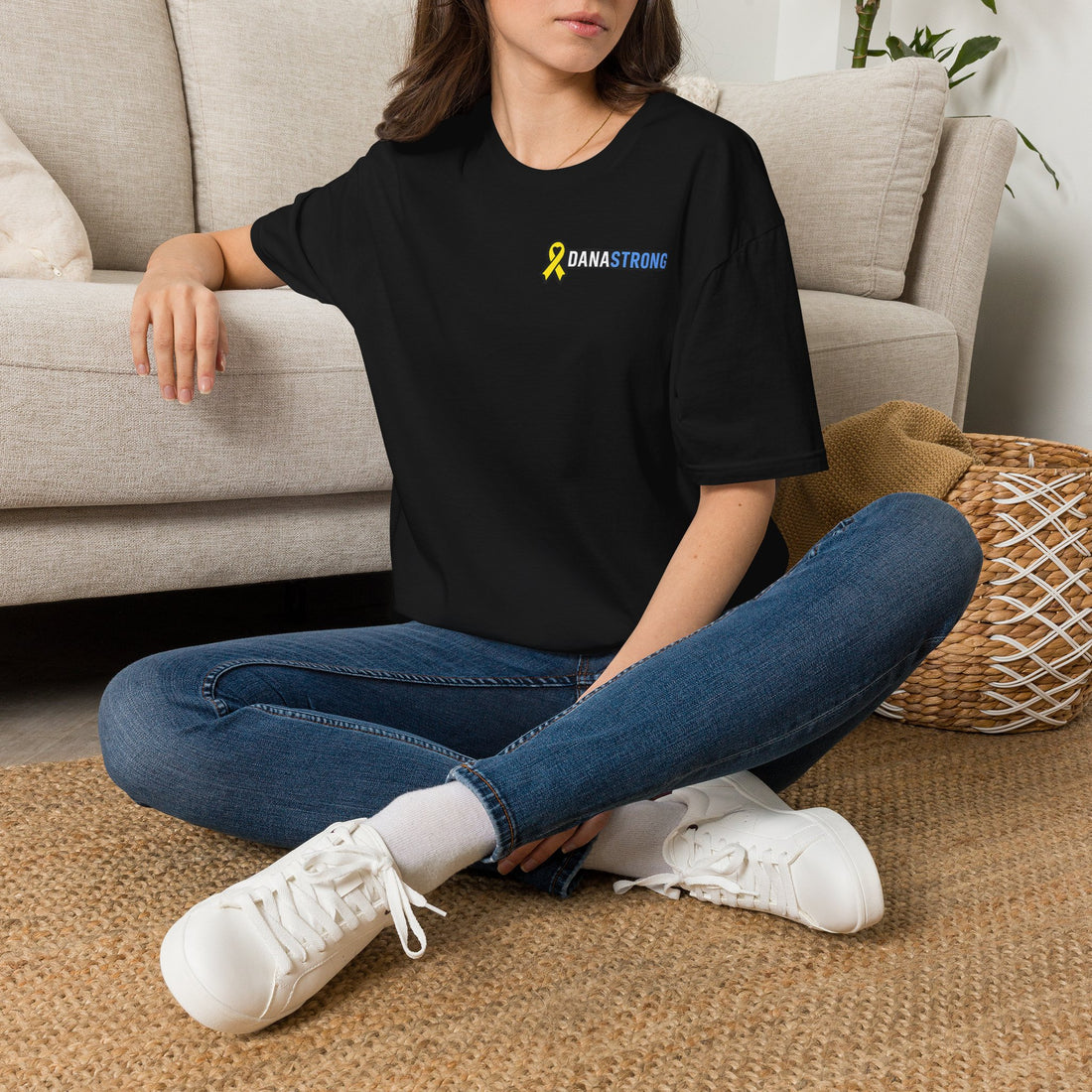 Dana Strong Support T-Shirt – Yellow Ribbon Awareness Tee