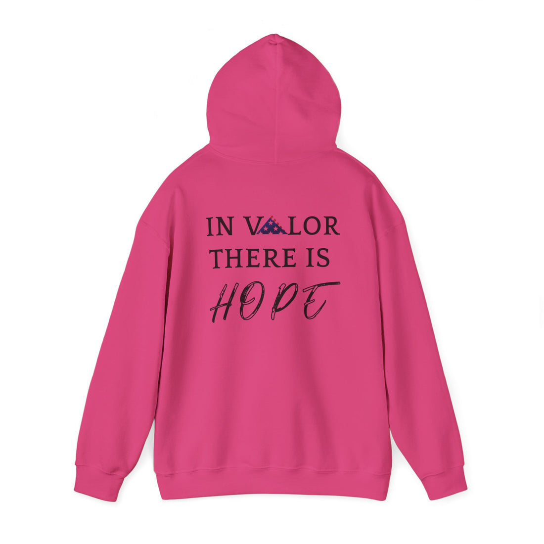 IN VALOR THERE IS HOPE Unisex Heavy Blend™ Hooded Sweatshirt