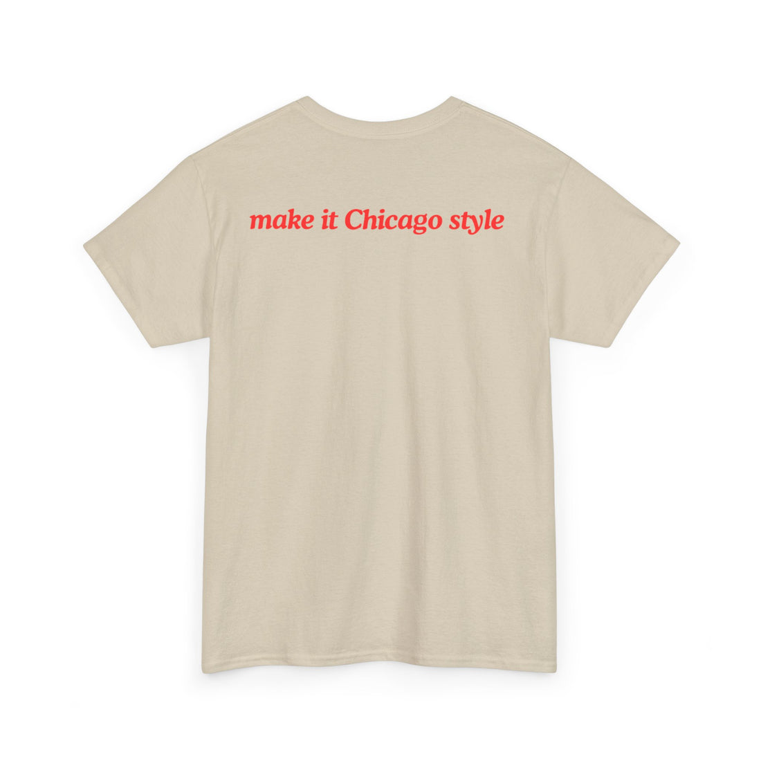 Hey CHICAGO Unisex Heavy Cotton Tee