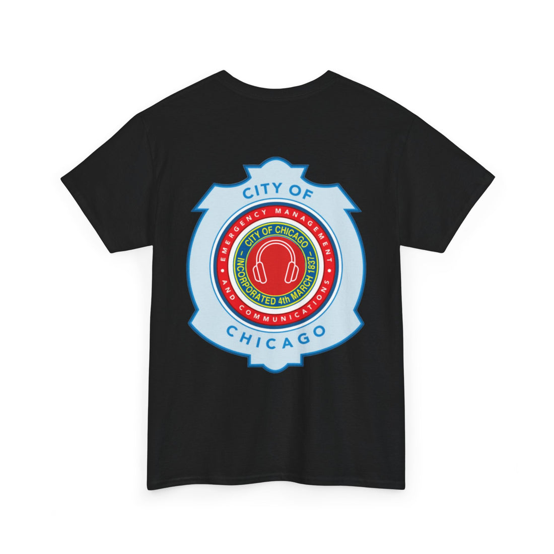 CHICAGO OEMC DISPATCH Unisex Heavy Cotton Tee