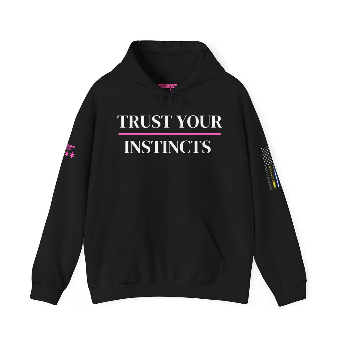 TRUST YOUR INSTINCTS Unisex Heavy Blend™ Hooded Sweatshirt