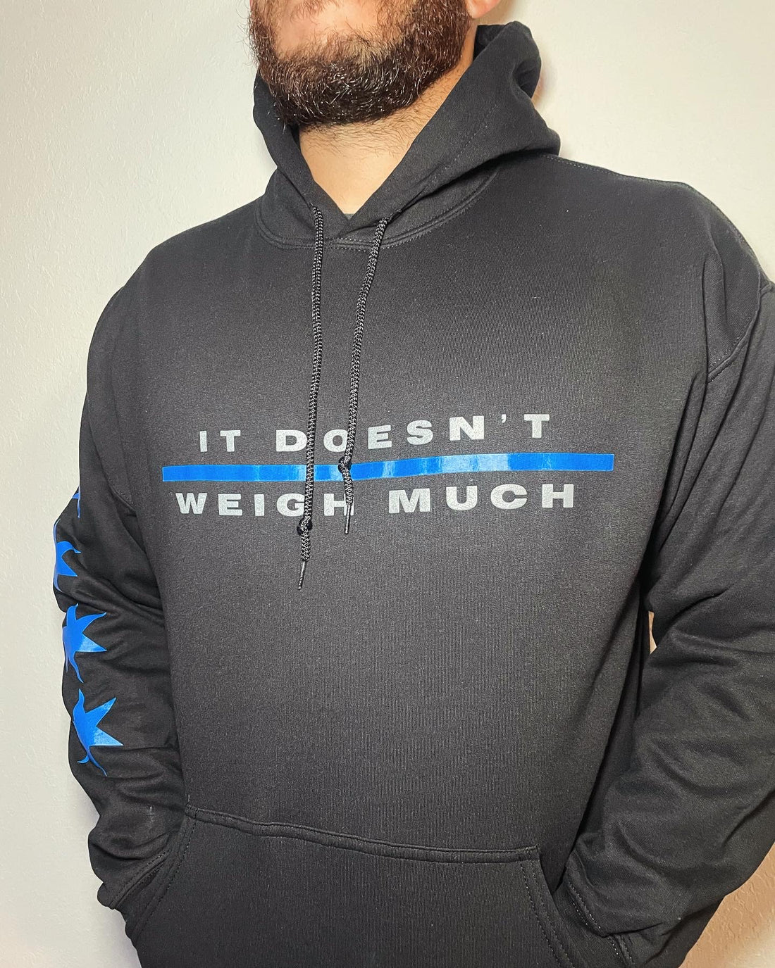 BADGE unisex hoodie. All proceeds over cost benefit the injured deputy and his family and family of a fallen corrections officer.